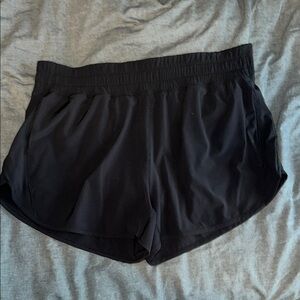 Women's Black Athletic Shorts